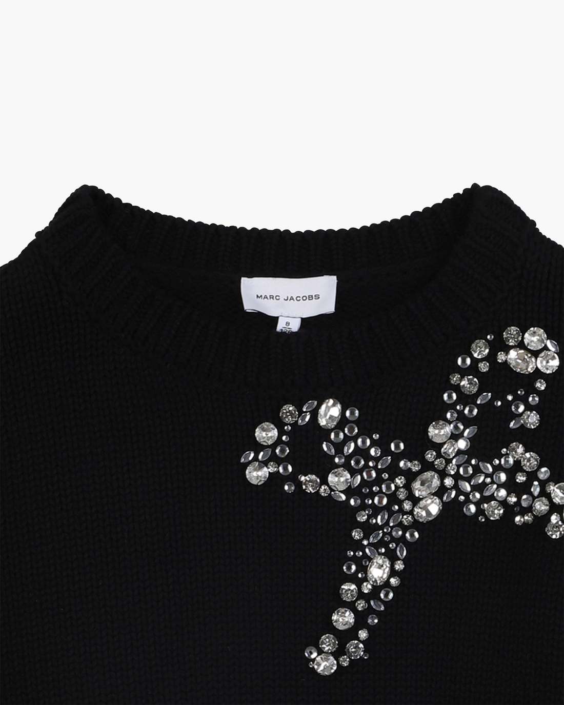 The Gem Bow Sweater Black - Marc Jacobs Trending
