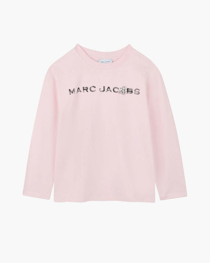 The Gem Daisy Logo Tee Pink - Marc Jacobs Exclusive