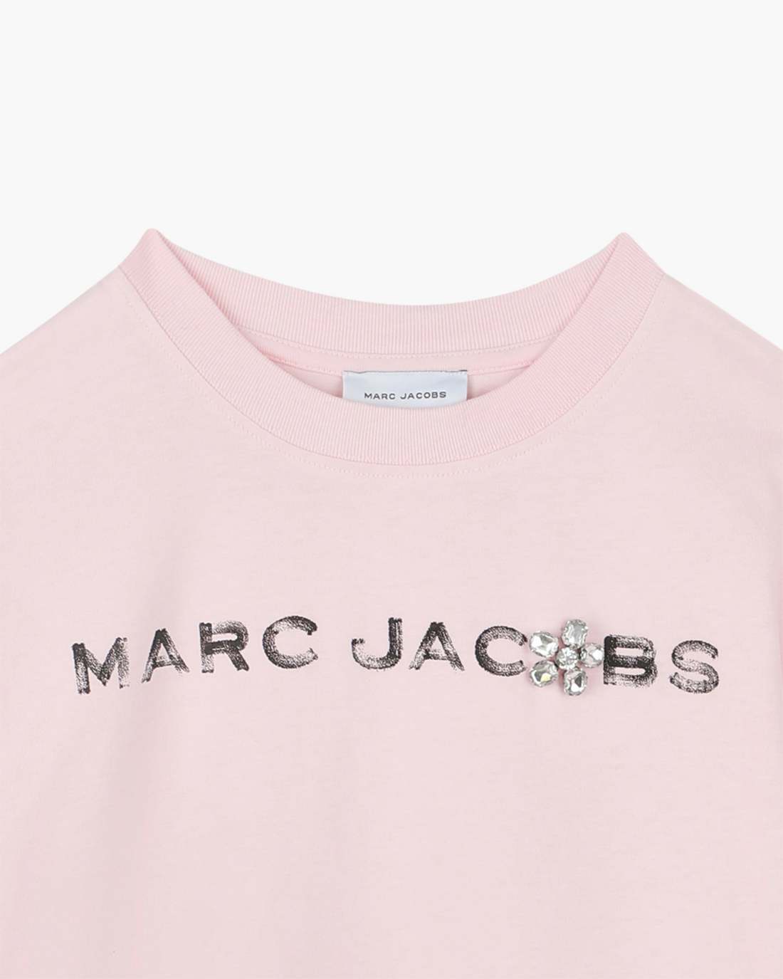 The Gem Daisy Logo Tee Pink - Marc Jacobs Exclusive