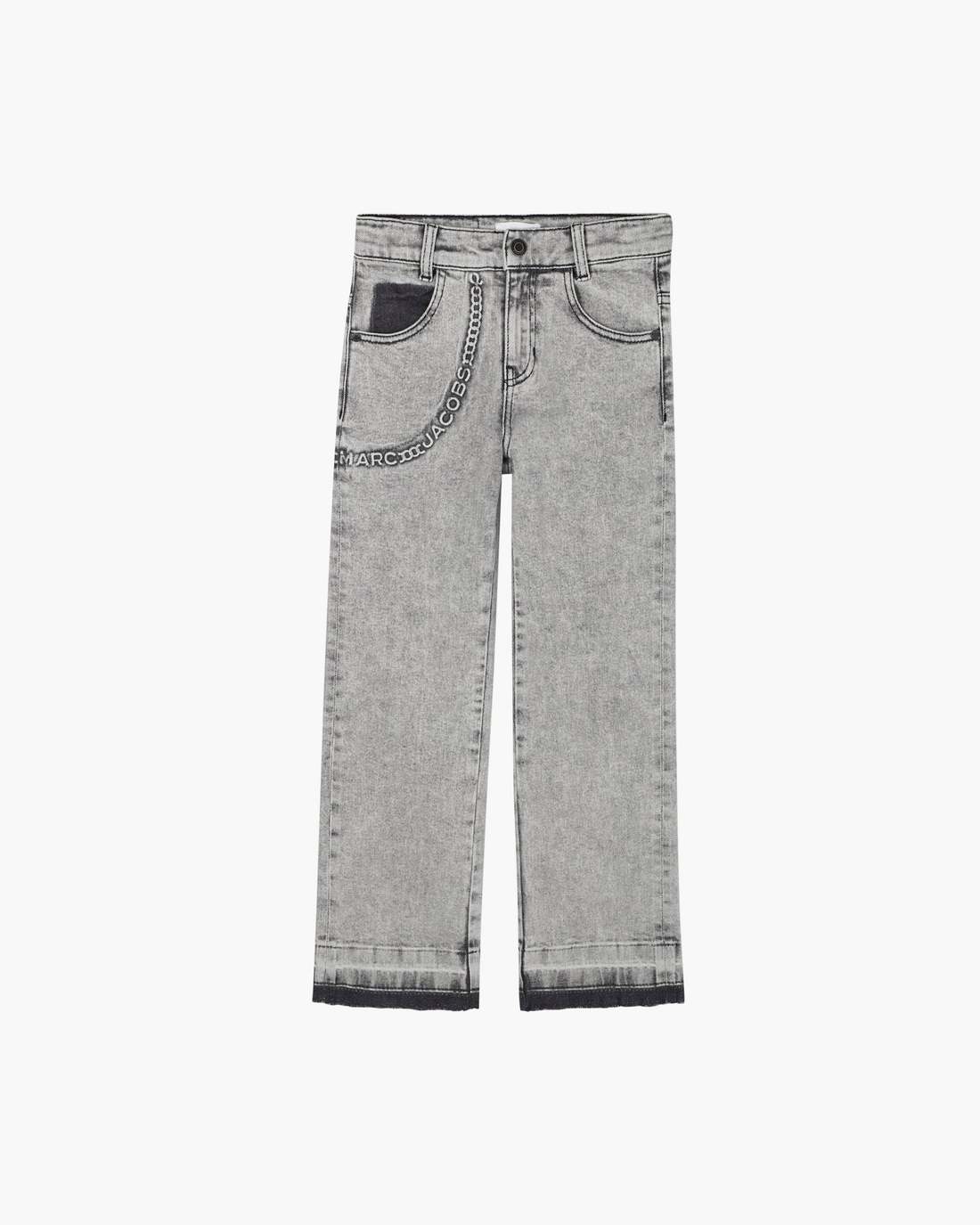 The Trompe Loeil Chain Jeans Black - Marc Jacobs Premium