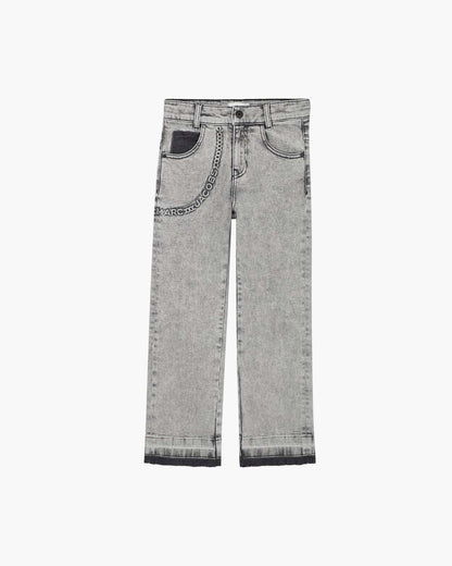 The Trompe Loeil Chain Jeans Black - Marc Jacobs Premium