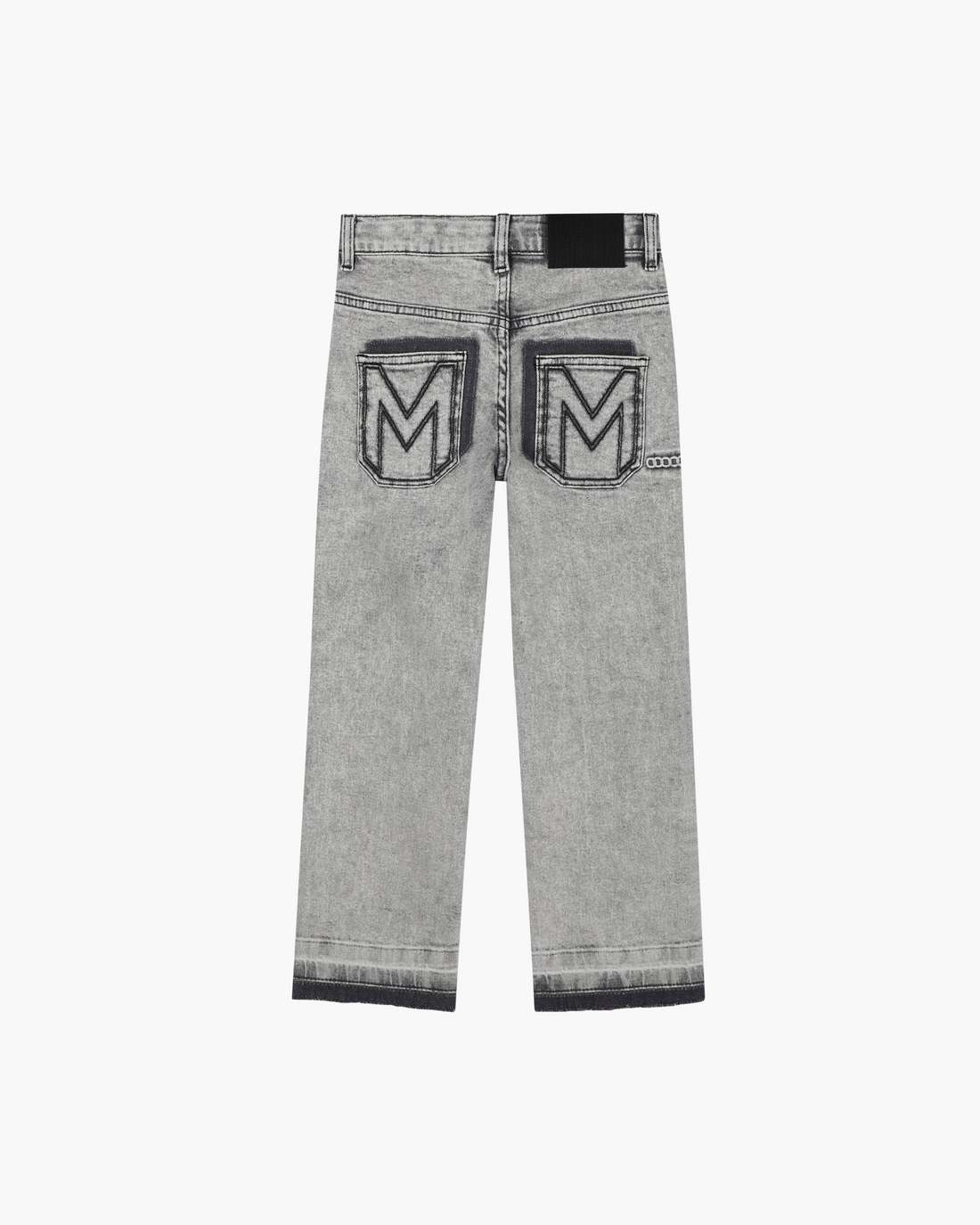 The Trompe Loeil Chain Jeans Black - Marc Jacobs Premium