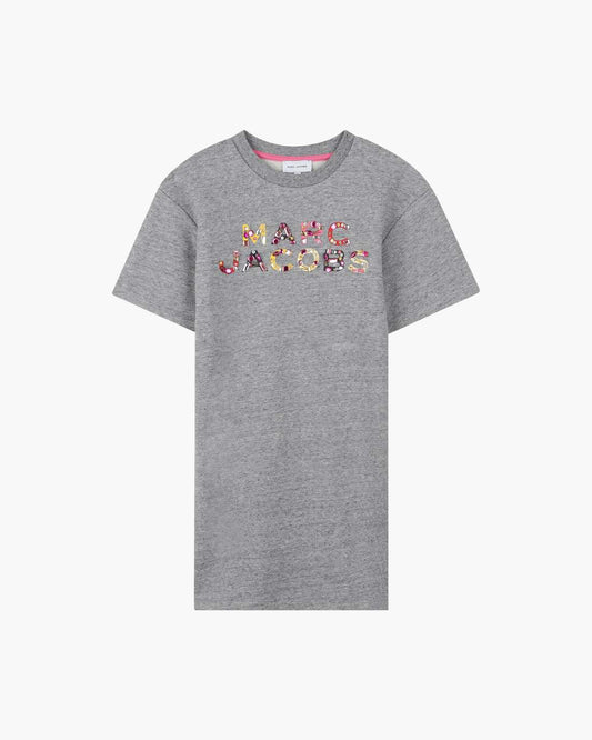 The Gem Logo Dress Grey - Marc Jacobs Popular