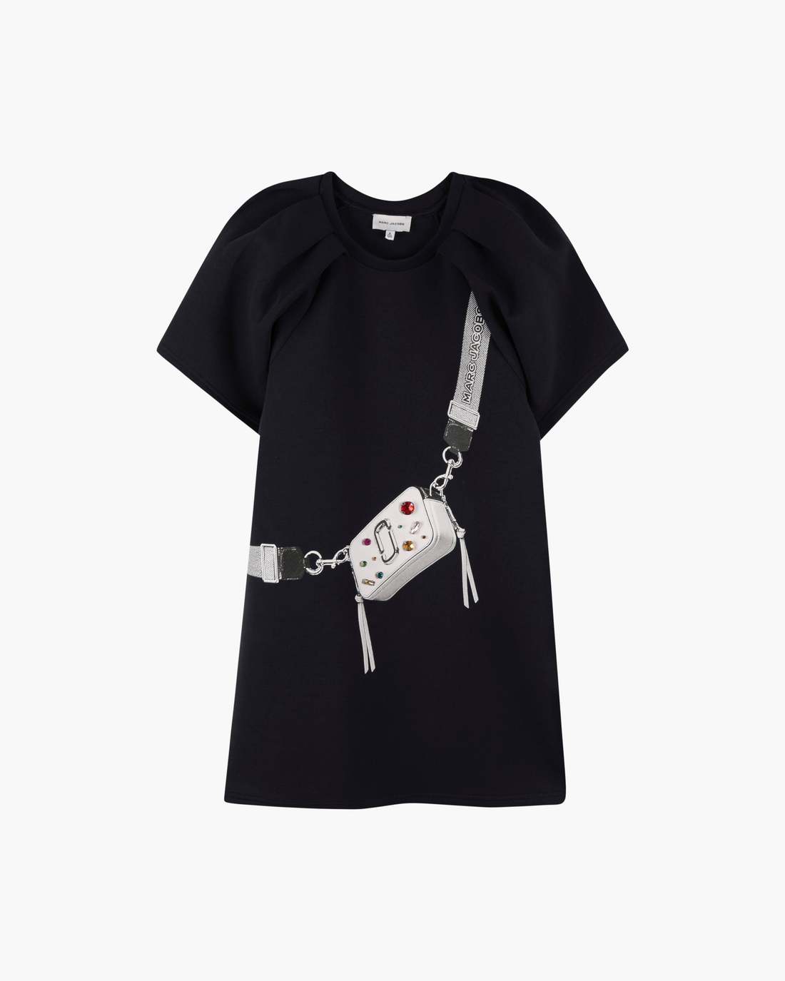 The Trompe Loeil Snapshot Dress Navy - Marc Jacobs Trending