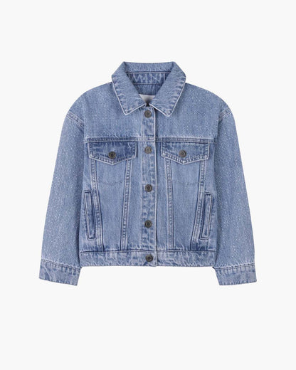 The Crystal Denim Jacket Blue - Marc Jacobs Exclusive