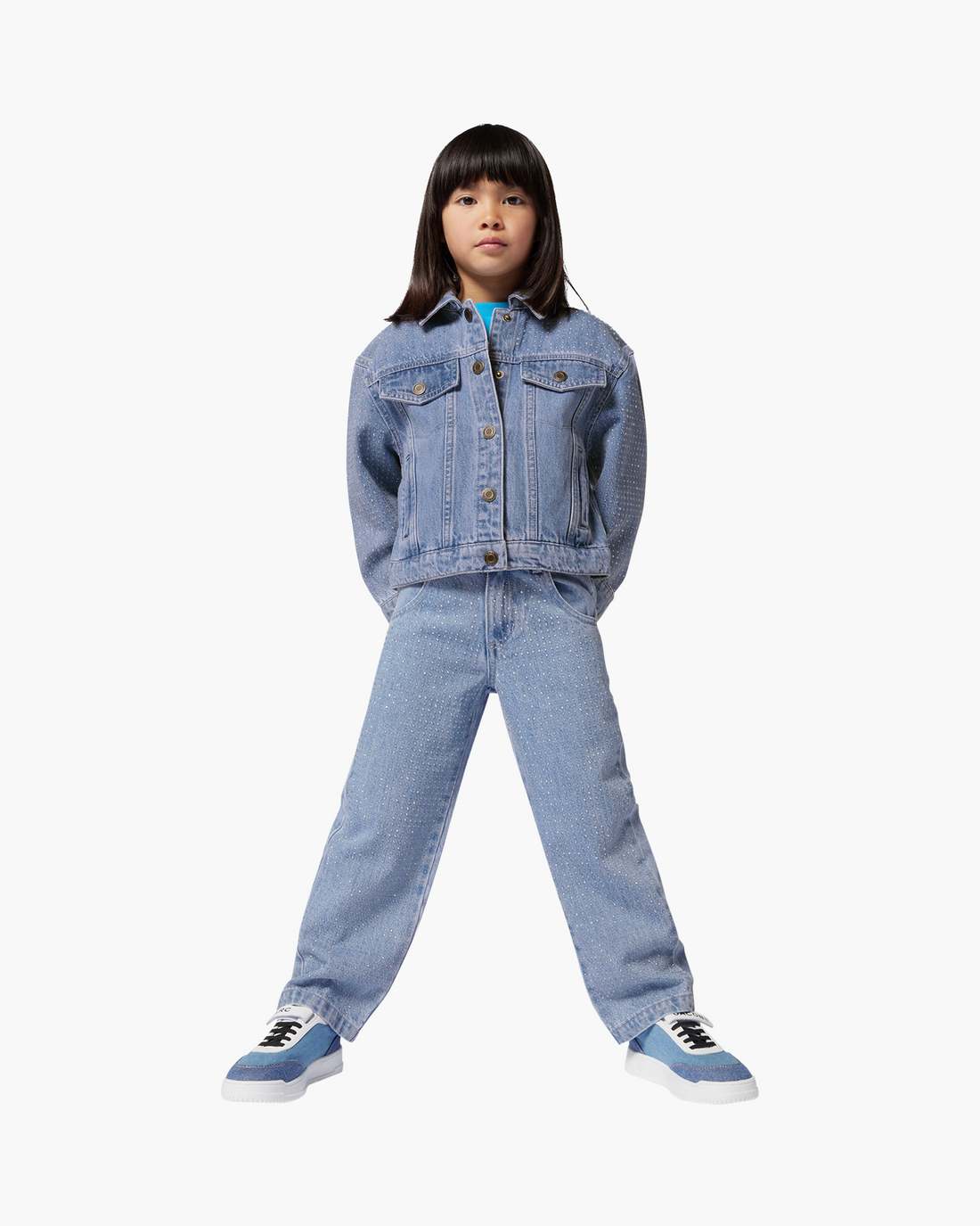 The Crystal Denim Jacket Blue - Marc Jacobs Exclusive