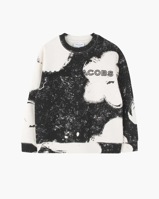 The Daisy Sweatshirt Black/White - Marc Jacobs Featured