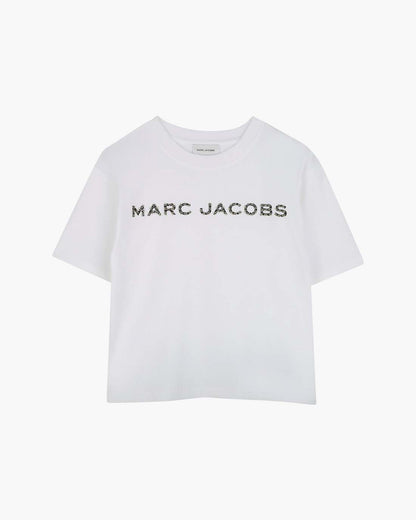 The Crystal Daisy Logo Tee White - Marc Jacobs Recommended