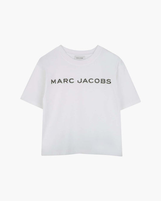 The Crystal Daisy Logo Tee White - Marc Jacobs Recommended