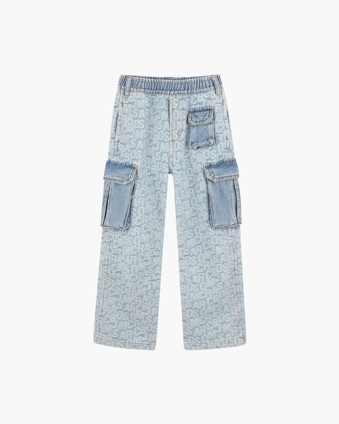 The Jumbled Logo Cargo Pant Blue - Marc Jacobs Trending