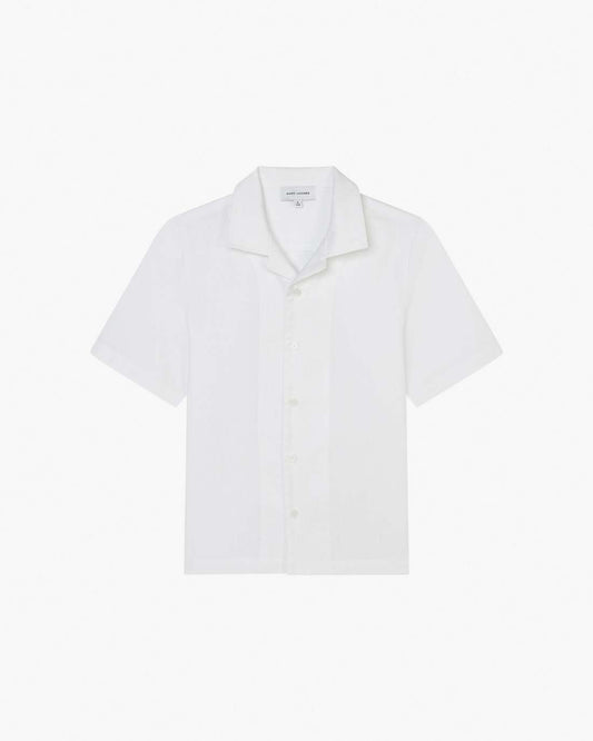 The Jumbled Monogram Logo Short Sleeve Shirt White - Marc Jacobs Best Seller