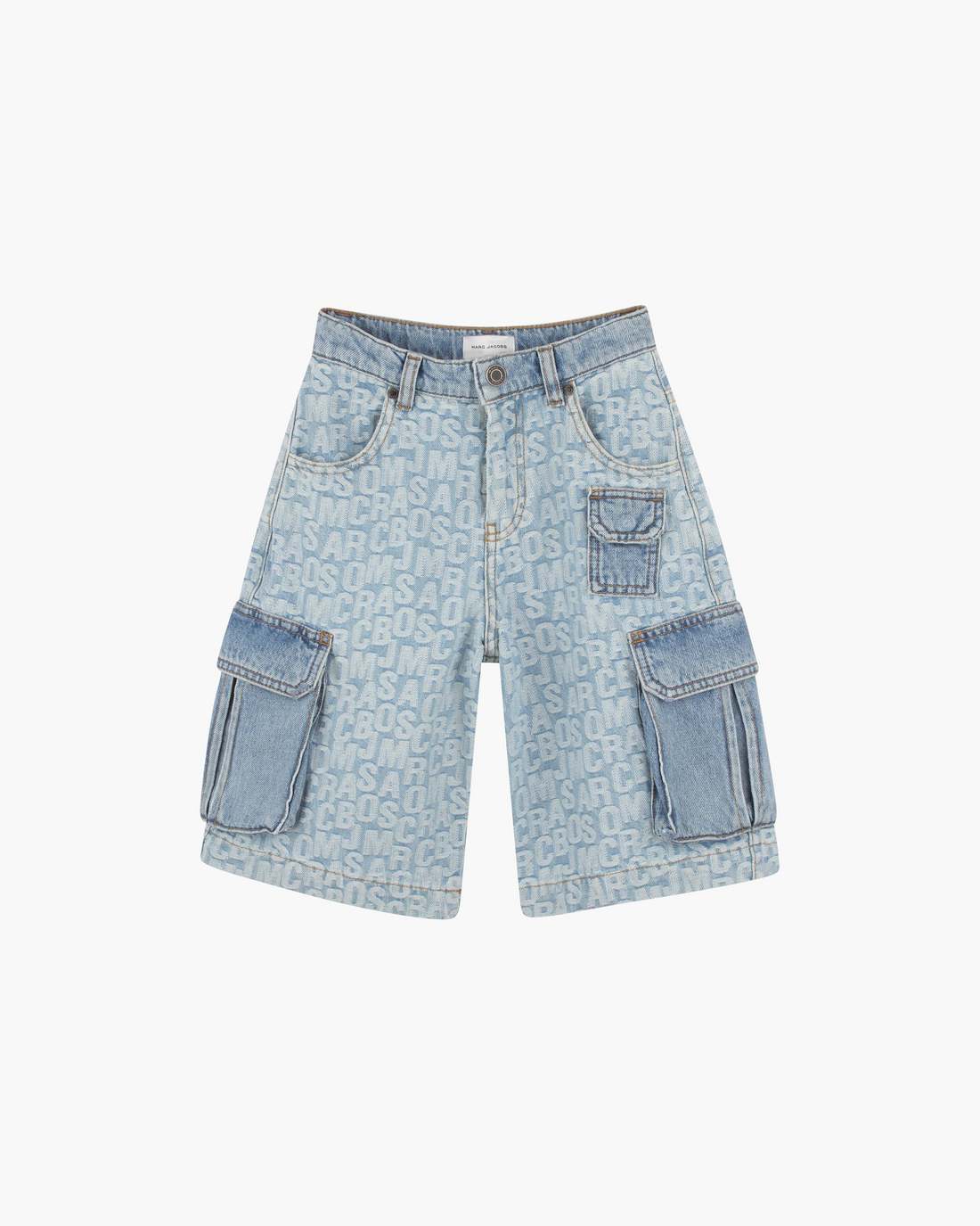 The Jumbled Logo Bermuda Short Blue - Marc Jacobs Recommended