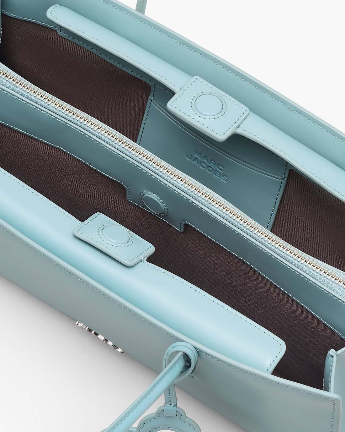 The Glam Mirror Satchel Sky Blue - Marc Jacobs Signature