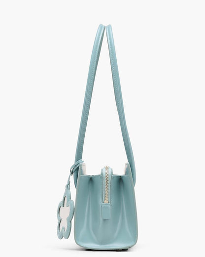 The Glam Mirror Satchel Sky Blue - Marc Jacobs Signature