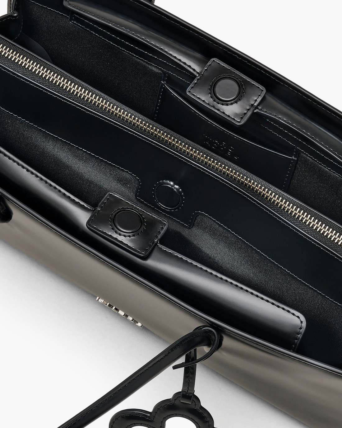 The Glam Mirror Satchel Black - Marc Jacobs Premium