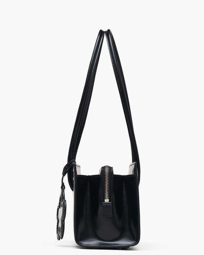 The Glam Mirror Satchel Black - Marc Jacobs Premium